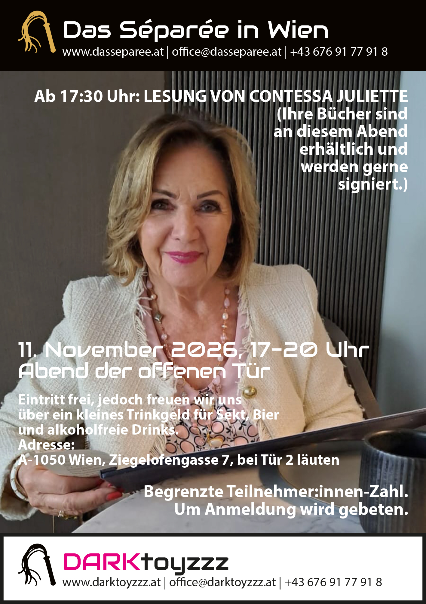 Contessa Juliette im Séparée in Wien